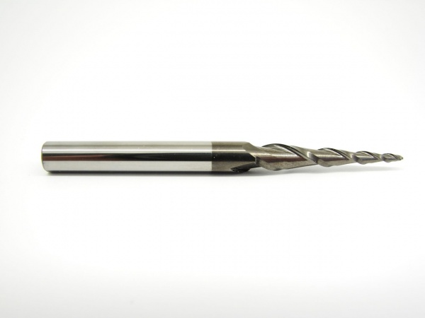 Фреза спиральная двухзаходная конусная сферическая для ЧПУ AL2QX3.10.0,2