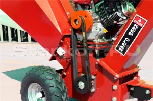 Барабанный мобильный измельчитель древесины GS-15E