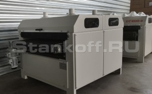 Рельефно-шлифовальный станок с 4-мя барабанами DT 1000-4