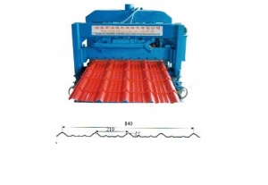 Линия по производству металлочерепицы "Шанхай"