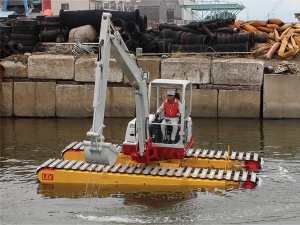 Понтоны для миниэкскаватора или земснаряда