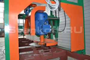 Угловая поворотная пилорама ПДПУ-560