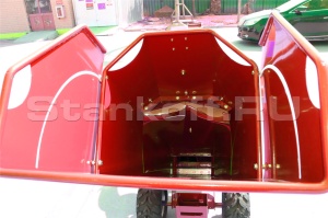 Барабанный мобильный измельчитель древесины GS-15E