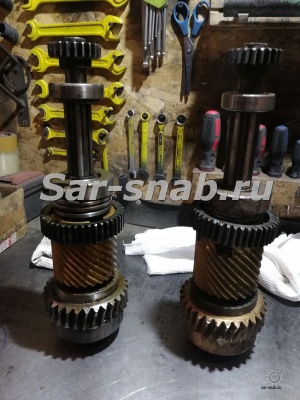 Фрикционная муфта (вал) в сборе для станков