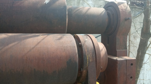 Машина листогибочная трехвалковая ИБ2230.12