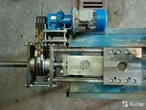 Узел резки гранулы, фильтр шиберный, фильера,фреза трубная, переходное устройство, калибры 16-125 мм