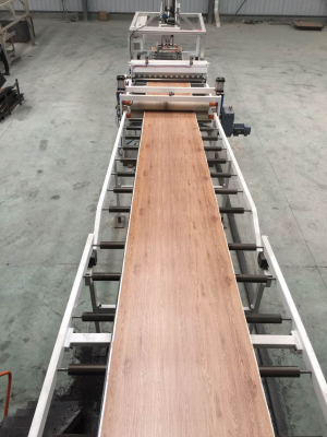 Линия по производству spc напольные покрытия