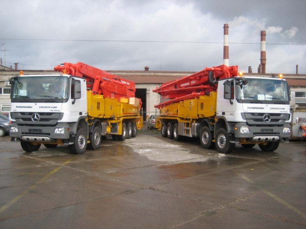 Ремонт автобетононасосов, стационарных бетононасосов