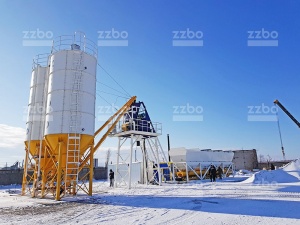 Бетонный завод СКИП-90 ZZBO