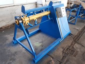 Консольный разматыватель рулонного металла до 7 тонн