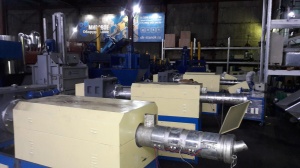 Гранулятор стренговый для ПЭ, ПП