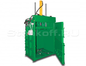 Вертикальный пресс для макулатуры, пленки, пластика, ПЭТ-бутылок ПВМ-510