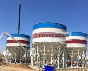 Constmach 2000 тонн Цементные силосы