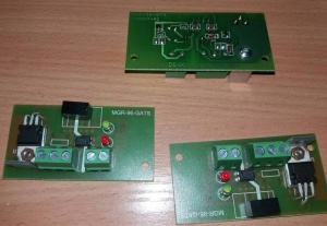 Датчики электронные фиксации прохода колесных пар ДЕ-96