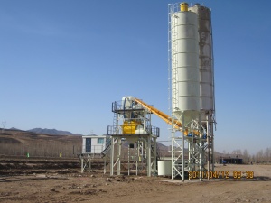 Растворо-бетонный завод--Растворо-бетонный узел (РБУ)