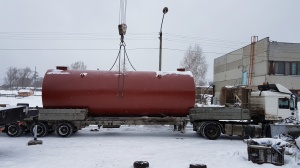 Резервуар стальной горизонтальный (РГСН, РГСП) 125м3