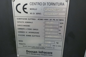 Токарный станок с ЧПУ Doosan PUMA 240 MSB Ø 550 x 513 Mach4metal