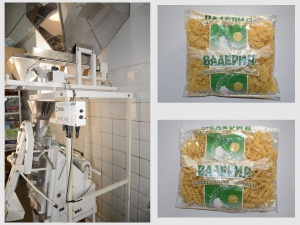 Линия Макаронных Изделий, Макароны, фасовка