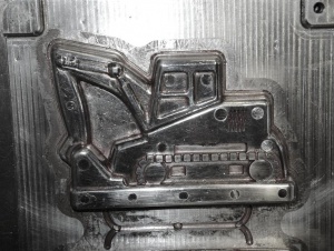 Пресс-форма (игрушки) бульдозер и экскаватор для песочницы