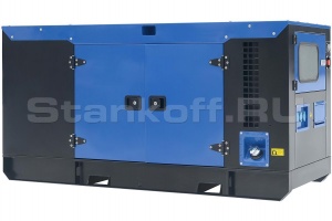 Дизельная электростанция в шумозащитном кожухе ТСС АД-25С-Т400-1РКМ7 25 кВт