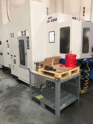 Горизонтально-обрабатывающий центр Daewoo HMC ACE HP 400 X/Y/Z 600 x 560 x 565 мм 4051= Mach4metal