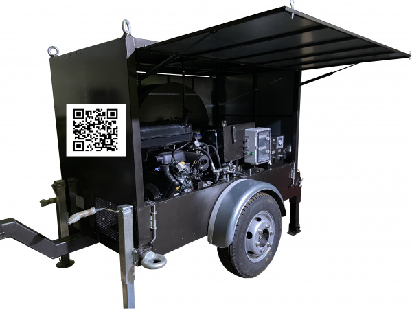 Кабельная гидравлическая лебедка ЛГТ-50Т