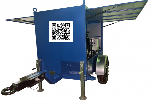 Кабельная гидравлическая лебедка ЛГТ-35Т