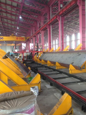 Линию по сварке балки