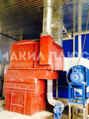 Теплогенератор на отходах деревообработки УВН-400М