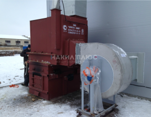 Теплоагрегат для отопления производственных цехов