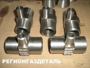 Тройник стальной ОСТ 95.53-98