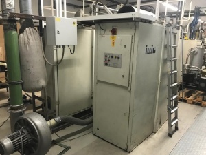 In-line линия с формовкой Illig RDM 70 KB и экструдером Battenfeld 120мм 1997 года