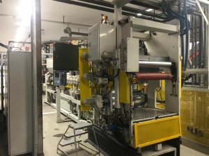 In-line линия с формовкой Illig RDM 70 KB и экструдером Battenfeld 120мм 1997 года