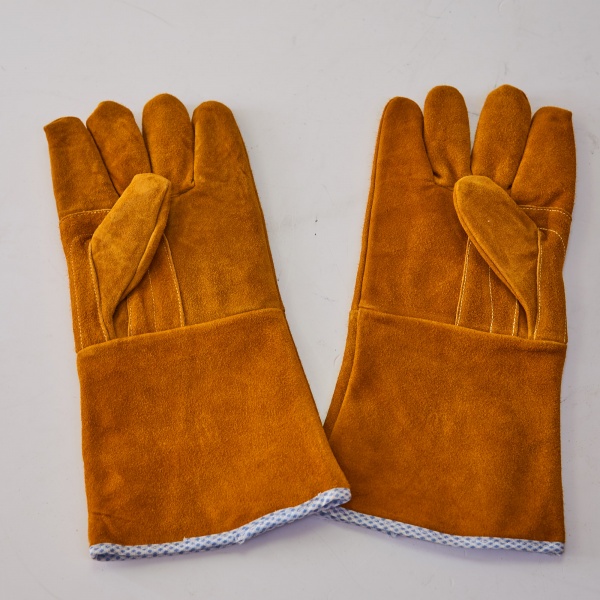 Краги спилковые SMP technik (коричневые)