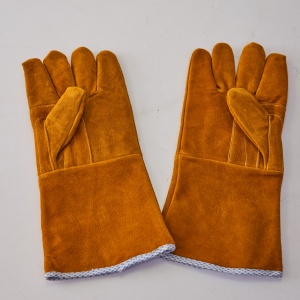 Краги спилковые SMP technik (коричневые)