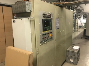 In-line линия с формовкой Illig RDM 70 KB и экструдером Battenfeld 120мм 1997 года