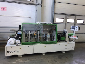 Станок для облицовывания кромок мебельных деталей WoodTec EdgeMatic 400