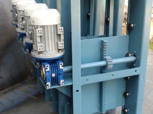 Реечная задвижка