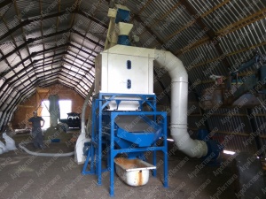 Колонна охлаждения гранул (гранулированного продукта)