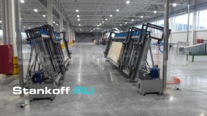 Пресс гидравлический вертикальный для оконного и строительного бруса и щита SL250-3GR