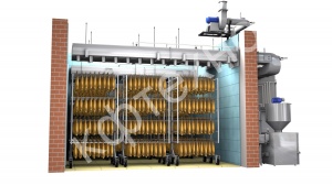 Термокамера для холодного копчения рыбы встраиваемая в помещение заказчика КФТЕХНО (Россия)