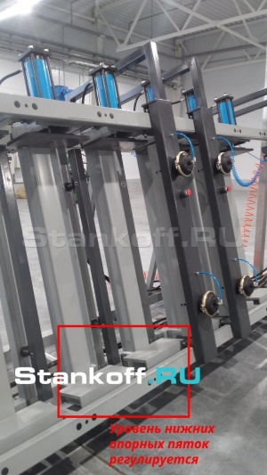 Пресс гидравлический вертикальный для оконного и строительного бруса и щита SL250-3GR