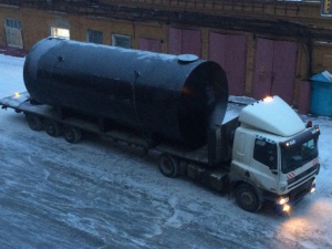 Резервуар для сбора очищенных ливневых стоков