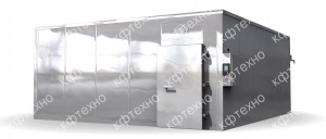 Климатическая камера копчения сырокопченых колбас на 6 рам