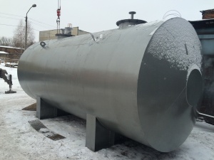 Резервуар для сбора очищенных ливневых стоков