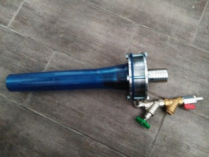 Сопло для торкрет установки сухого и мокрого типа