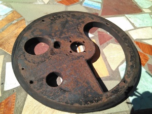 Диск уплотнительный, уплотнительная плита торкрет установки ssb 14 новый, оригинал