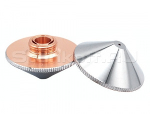 Оригинальное двойное сопло 3,5 мм Worthing WND-2835 для оптоволоконного лазера