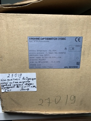 OPTISWITCH 3100 Вибрационный сигнализатор уровня для сыпучих веществ