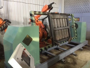 сварочный робот kuka установка для автоматической сварки крышки люков вагонов